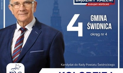 ŚWIDNICA | Wybory samorządowe 2024 – Zdzisław Kołodziej