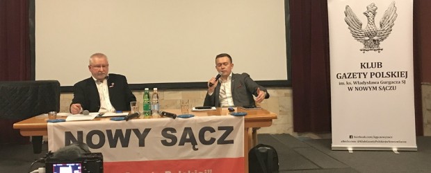 NOWY SĄCZ im. ks. W. Gurgacza | Spotkanie z dziennikarzem śledczym Piotrem Nisztorem