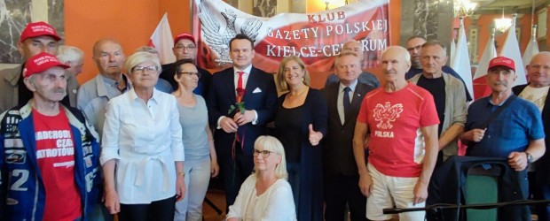 KIELCE-CENTRUM | Spotkanie z Dominikiem Tarczyńskim i Pawłem Piekarczykiem
