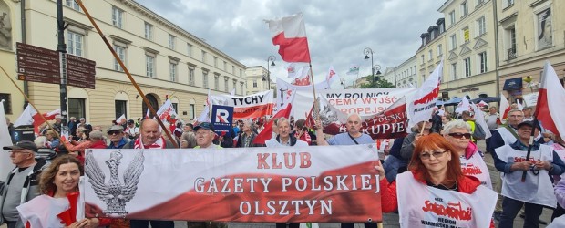 OLSZTYN | Wielki Protest Polaków przeciw „Zielonemu Ładowi”