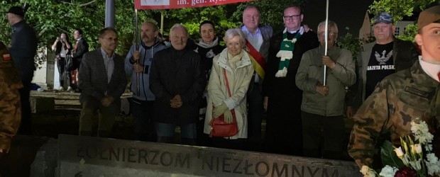 WROCŁAW | Odsłonięcie Pomnika Żołnierzy Wyklętych