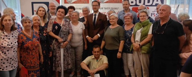 ALEKSANDRÓW ŁÓDZKI | Spotkanie z Ministrem Waldemarem Budą i Posłem Krzysztofem Ciebiadą