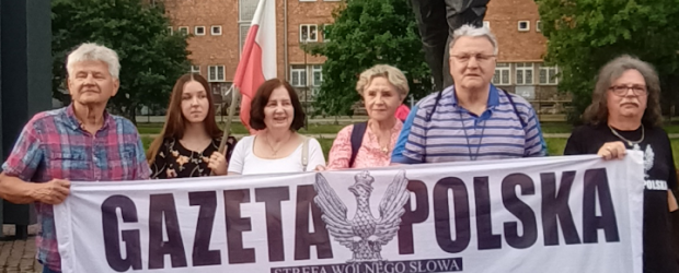ELBLĄG II | Protest w Gdańsku przy Muzeum II wojny Światowej