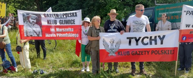 GLIWICE | Śląskie kluby Gazety Polskiej wsparły protest leśników, rolników, myśliwych i pracowników leśnych