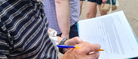 OLSZTYN | Zbiórka podpisów dla Telewizji Republika