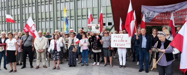 KIELCE-CENTRUM | Protest w obronie ks. Michała Olszewskiego