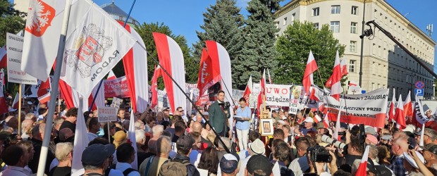 WARSZAWA | Protest 9 lipca w Warszawie
