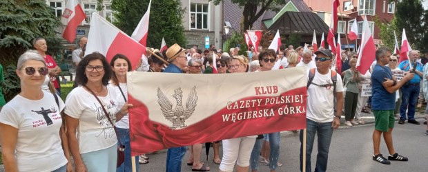 WĘGIERSKA GÓRKA | Manifestacja w Żywcu