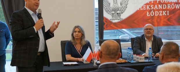 ALEKSANDRÓW ŁÓDZKI | Spotkanie z Ministrem P. Czarnkiem