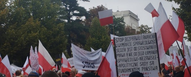 Nowy Sącz im. Jana Olszewskiego | Protest w Warszawie