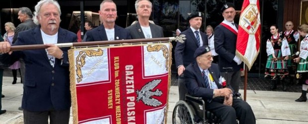 SYDNEY | Poświęcenie naszego nowego Sztandaru KGP  Sydney i Rajdu  Katyń/Smoleńsk
