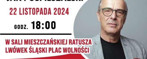 LUBOMIERZ | ZAPROSZENIE 22.11 – Wspólne śpiewanie Pieśni Wolności i Niepodległości z Janem Pospieszalskim
