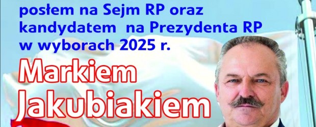 ZGORZELEC | ZAPROSZENIE 16.11 – Spotkanie z posłem Markiem Jakubiakiem