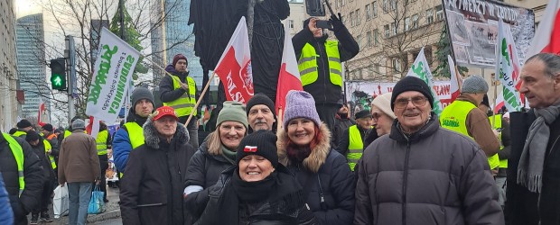 WARSZAWA | Protest pod Przedstawicielstwem Komisji Europejskiej