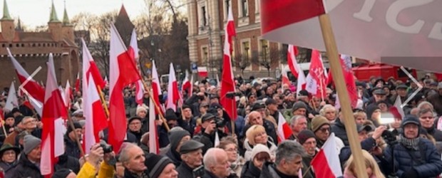 MYŚLENICE | Protest w Krakowie