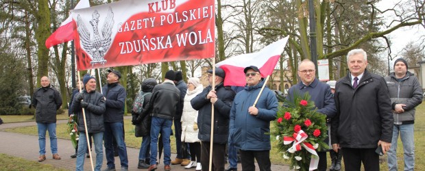 ZDUŃSKA WOLA | Uroczystości z okazji Narodowego Dnia Pamięci „Żołnierzy Wyklętych”