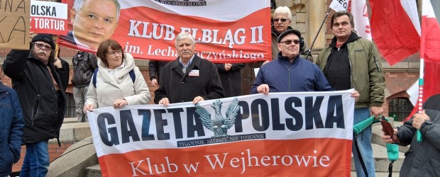 ELBLĄG II | „Nie dla nielegalnej imigracji” Protest w Gdańsku