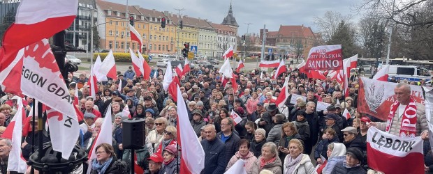 GDYNIA | Protest przeciwko nielegalnej imigracji w Gdańsku