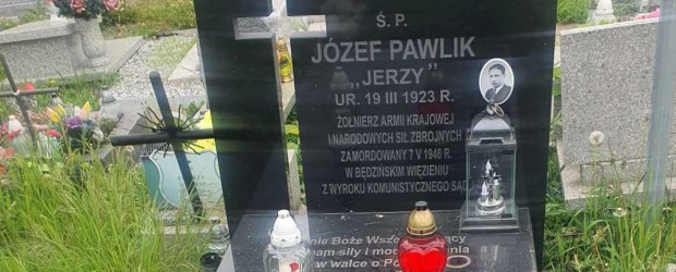 BĘDZIN II | 79. rocznica zamordowania Śp. podporucznika Józefa Pawlika przez komunistów