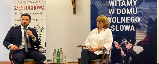 CZĘSTOCHOWA | Spotkanie z Karolem Gnatem