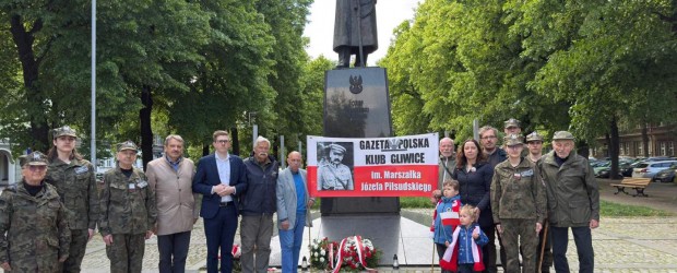 GLIWICE | 90. rocznica śmierci Marszałka Józefa Piłsudskiego