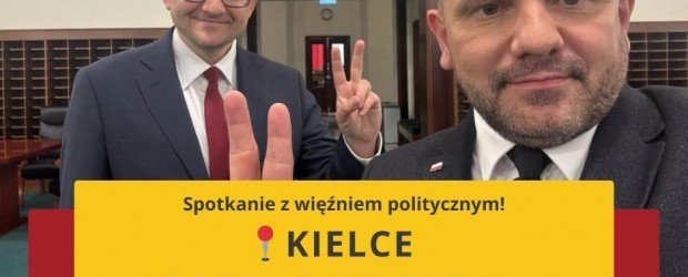 KIELCE-CENTRUM – ZAPROSZENIE 24.05 – Spotkanie z D. Mateckim oraz M. Goskiem