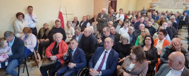 ŁOMŻA | Spotkanie z Posłem prof. Przemysławem Czarnkiem i Senatorem Markiem Komorowskim