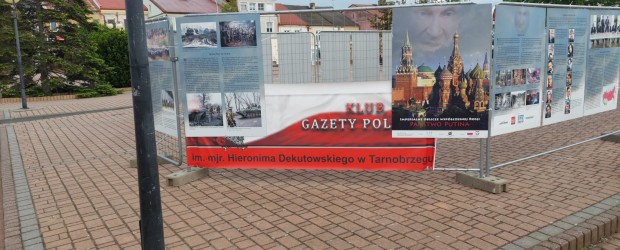 TARNOBRZEG | Wystawa „Imperialne oblicze współczesnej Rosji. Państwo Putina” już na tarnobrzeskim rynku