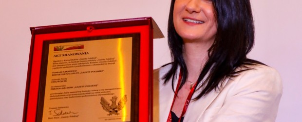 [wideo] Ewa Wójcik nominowana na Prezesa Klubów „Gazety Polskiej”