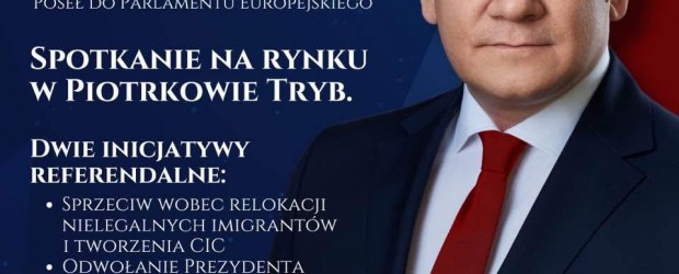 PIOTRKÓW TRYB. | ZAPROSZENIE 6.07 na spotkanie z Dominikiem Tarczyńskim