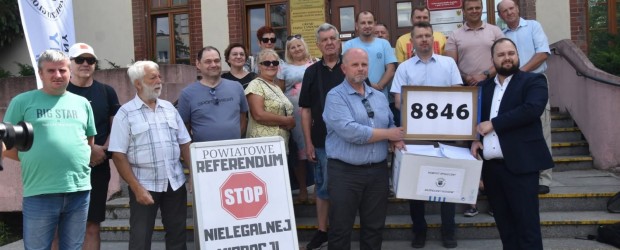 GŁOGÓW | Referendum – zakończenie zbiórki podpisów, złożenie wniosku