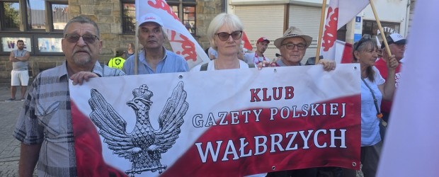 WAŁBRZYCH | Manifestacja „Stop  nielegalnej imigracji!”