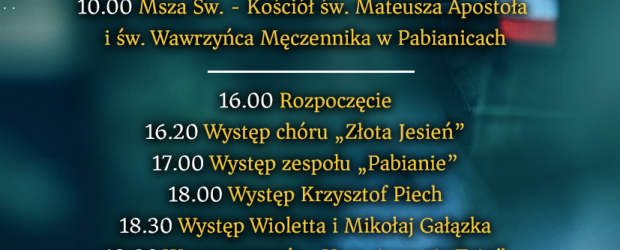 PABIANICE | ZAPROSZENIE 15.08 – Festyn Patriotyczno-Rodzinny w Pabianicach