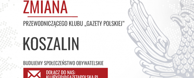 KOSZALIN | ZMIANA Przewodniczącego Klubu „GP”