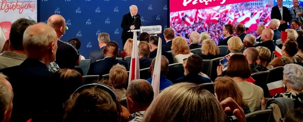 OLSZTYN |  Prezes PiS Jarosław Kaczyński w Olsztynie