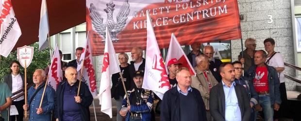 KIELCE-CENTRUM | Pikieta CHROŃMY POLSKIE DZIECI