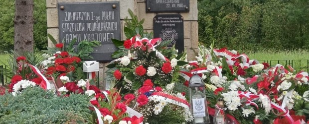 NOWY TARG | Uroczystości upamiętniające żołnierzy Armii Krajowej