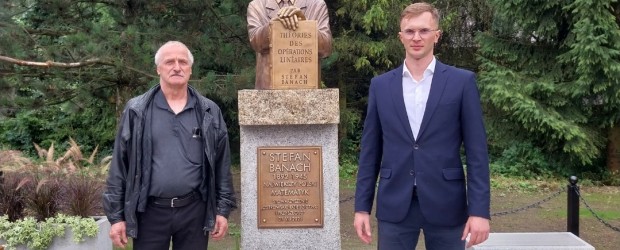 NOWY TARG | Odsłonięcie pomnika Stefana Banacha