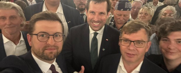 ELBLĄG | Spotkanie z posłami Tobiaszem Bocheńskim i  Andrzejem Śliwką