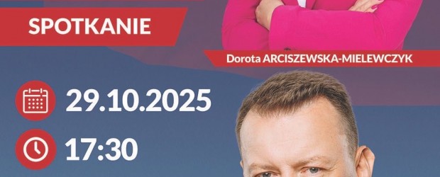 GDYNIA | ZAPROSZENIE 29.10 – Spotkanie z Mariuszem Błaszczakiem