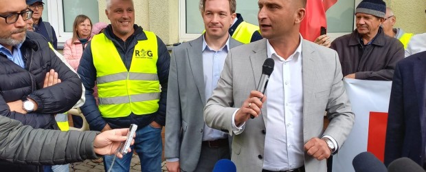 GORZÓW WLKP. | Solidarność z Robertem Bąkiewiczem