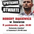 JAWOR | ZAPROSZENIE 8.10 Spotkanie z Robertem Bąkiewiczem