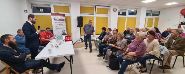 MILANÓWEK |  Spotkanie z przedstawicielami Konfederacji Korony Polskiej