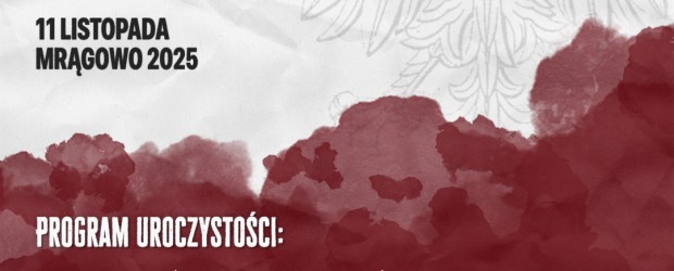 MRĄGOWO | ZAPROSZENIE 11.11 – Marsz Niepodległości Mrągowo