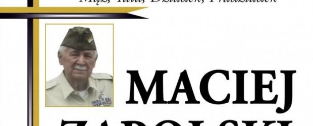 NOWY TARG | Zmarł Maciej Zapolski