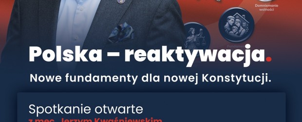 OLECKO | ZAPROSZENIE 12.11 – Spotkanie z mec. Jerzym Kwaśniewskim