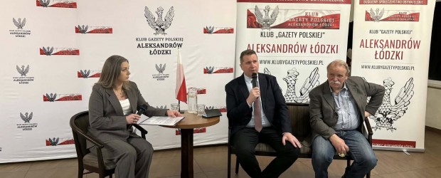 ALEKSANDRÓW ŁÓDZKI﻿ | Spotkanie z Przemysławem Czarnkiem i Adamem Borowskim