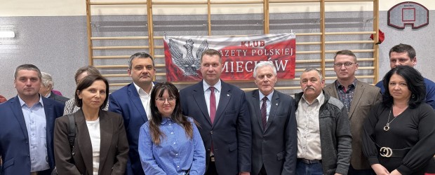 MIECHÓW | Spotkanie z ministrem Przemysławem Czarnkiem