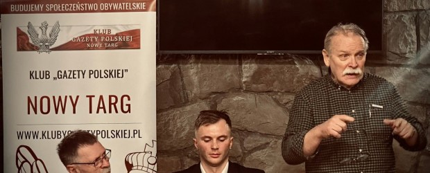 NOWY TARG | Spotkanie klubu z Adamem Borowskim