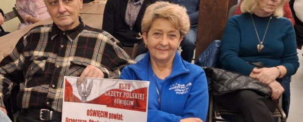 OŚWIĘCIM | Klubowicze na spotkaniu z red. Maciejewskim w Chrzanowie